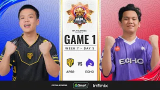 MPL PH S13 - W7D3 - APBR vs ECHO - GAME 1