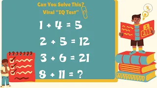 "Only 1 In 1000 Can Solve" The Viral 1 + 4 = 5 Puzzle. The Correct Answer Explained #maths #tlmathtv