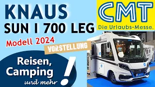 KNAUS SUN I 700 LEG - Modell 2024 | CMT 2024 | Fahrzeugvorstellung