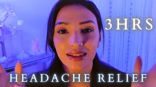 ASMR for Headaches | 3 HOURS of Head Treatments for Pain | ASMR Roleplay