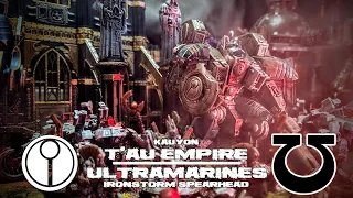 NEW DATASLATE! T'au Empire vs Ultramarines || 3000 Point Warhammer 40K: 10th Ed Live Battle Report