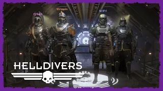 Charborg Streams - Helldivers 2 with criken, strippin and wobowobo