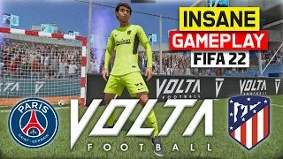 FIFA 22 VOLTA | PSG vs Atletico Madrid * INSANE GAMEPLAY *