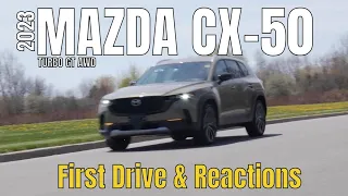 2023 Mazda CX-50 GT // Test Drive and Reactions - Worth The Wait!