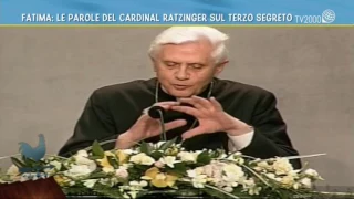 Fatima: le parole del cardinale Ratzinger sul terzo segreto