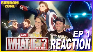 WHAT IF...? Episode 1 REACTION | 1X1 "What if...Captain Carter Were The First Avenger"