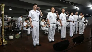 海上自衛隊東京音楽隊「宇宙戦艦ヤマト横浜開港祭2017組曲」リハーサル