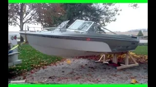 Easy way to remove boat from trailer on land, followed by some boat trailer mods!