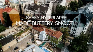 HOW TO STABILIZE SHAKY HYPERLAPSE