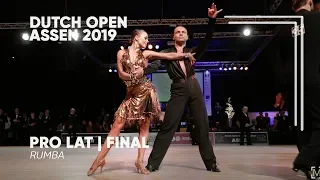Dorin Frecautanu - Marina Sergeeva | 2019 Dutch Open | Assen | WSS Pro LAT - F R