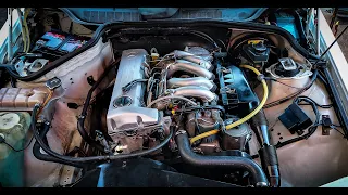 Mercedes 190D - Engine Sound - Startup, Idle and Revving [OM601]