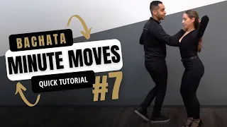 Bachata Minute Moves - Bachata Shoulder Turn - Demetrio & Nicole - Bachata Dance Academy