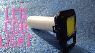 Keychain led cob light,,,, Battery upgrade 8 hours