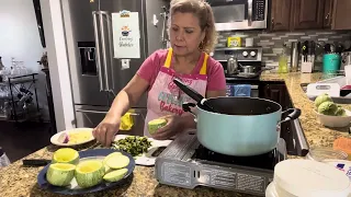 Calabacitas rellenas con queso y poblano te encantarán