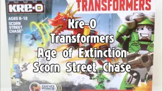 Rob A Reviews Kreo Transformers Age of Extinction Scorn Street Chase