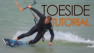 How to Ride Toeside (Kiteboard Tutorial)