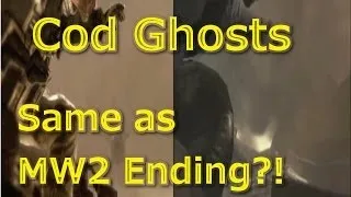 CoD Ghosts: Copy and Pastes Ending from MW2?!