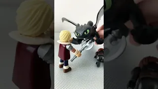 How To Train Your Dragon 🐉 Toothless Meets Astrid❤️‍🔥 Hiccup & Astrid #toothless #shorts #httyd