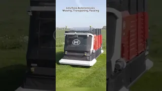 Autonomously Mowing, Transporting, Feeding ##❗️❗️