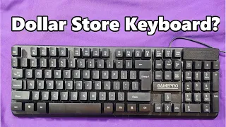 Can a Keyboard from the Dollar Store Sound Good?