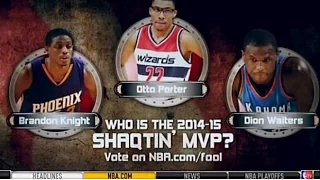 Shaqtin' A Fool MVP's of 2014/2015 + Shaq singing compilation (funny)