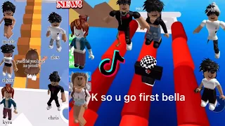 TEXT to speech emoji Roblox emoji Groupchat Conversations tiktok compilation 🙅♀️🤦♂️ Roblox story# 92