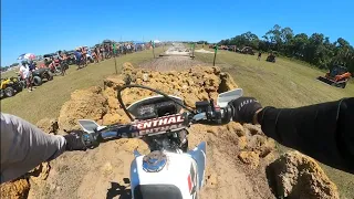 Honking and passing on the #xr650l harescramble + endurocross