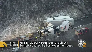 NTSB: Deadly Tour Bus Crash On Pennsylvania Turnpike Caused By Excessive Speed