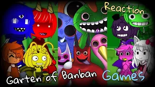 GARTEN OF BANBAN 2 reacts to Garten of Banban 2  Fanmade Animation and Garten of Banban 3 edits