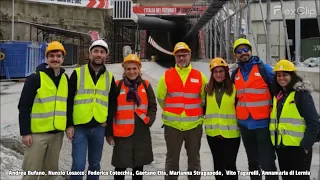 Gli studenti di Ingegneria @PoliBA nei cantieri della galleria della linea AV/AC Napoli-Bari