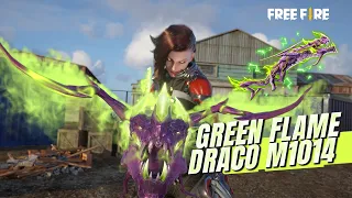 Green Flame Draco M1014 CG | Free Fire NA
