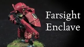 How to paint Tau Farsight Enclaves Fire Warrior