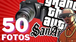 Todas as 50 Fotografias - San Andreas 100%