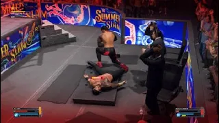 WWE 2K23 Roman vs jey