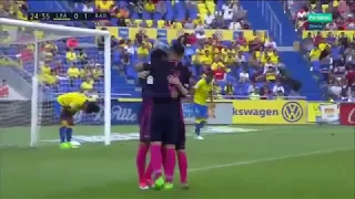 Las Palmas vs Barcelona 1-4 Spanish La Liga - 2017