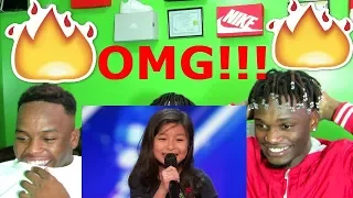 Celine Tam: 9-Year-Old Stuns Crowd with "My Heart Will Go On'' AGT ( REACTION VIDEO )
