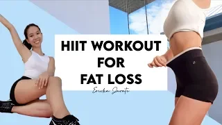 20 MIN INTERMEDIATE HIIT WORKOUT FOR FAT LOSS - Full body/Homeworkout + no equipment | Ericka Javate