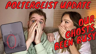 OUR POLTERGEIST HAS BEEN BUSY | POLTERGEIST UPDATE | LAINEY AND BEN