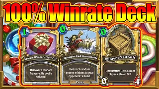 100% Winrate Deck People Rage Quit Instantly! Gift Exchange | Alterac Valley | Hearthstone
