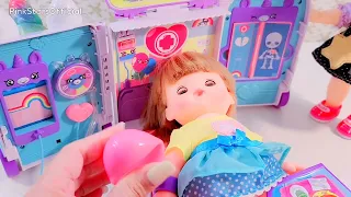 [CuteASMR] 5 Minutes Satisfying Unboxing *Unicorn Ambulance* Toys Review