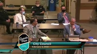 City of Grants Pass Council Meeting, February 2, 2022