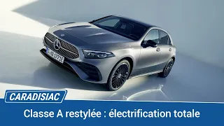 Mercedes Classe A restylée, électrification totale