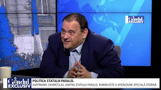 Gandul Exclusiv cu Marga Nițu. Invitat: H. D. Hartmann - Politica statului paralel