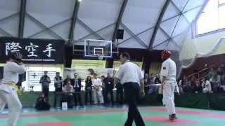 Mistrzostwa Polski  Karate Oyama Piotrkow Trybunalski 14.04.2013(Połfinał)