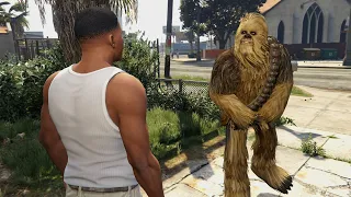Chewbacca roasts Franklin