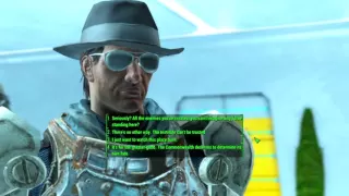 Fallout 4 Speaking to Father, When Destroying the Institute (Passing Speech Checks)