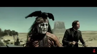 The Lone Ranger train crash scene 1 with added sfx remastered