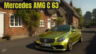 Mercedes AMG C 63 | Tuning and Customization | GT7 Gameplay