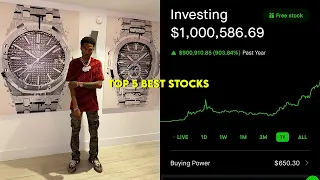 These Are The BEST 5 Stocks That Will Make You Millions Of Dollars FAST | Mac Mula Membership