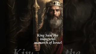 Saul the first king of Israel who betrayed God  #shorts #short #bible  #faith #christianity #king